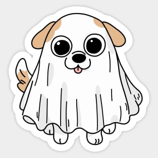 ghost dog Sticker